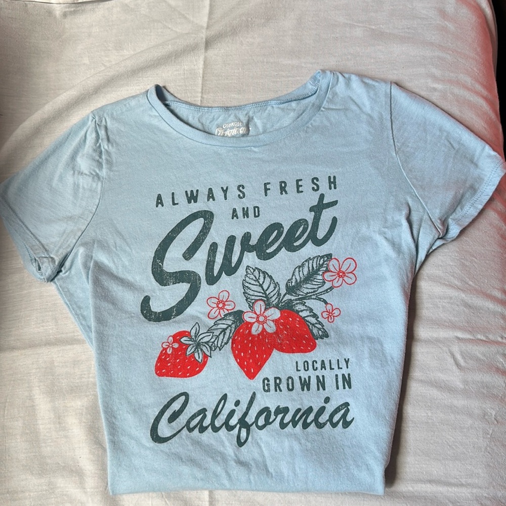 Oshkosh B’gosh girls graphic tee size 12